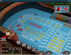 Craps Casino Game Screenshot